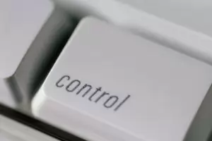 Control Key on Computer Keyboard