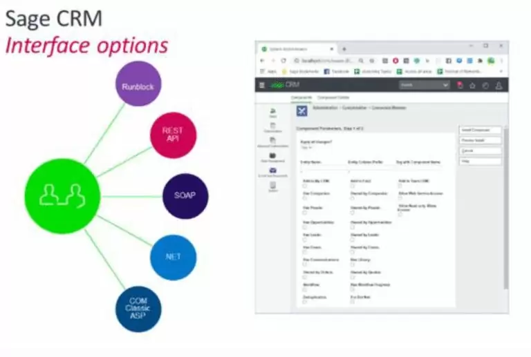 Interface options