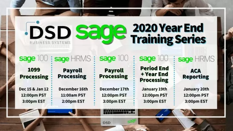 Sage Year End Series