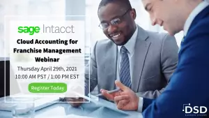 Sage Intacct Franchise Accounting Webinar