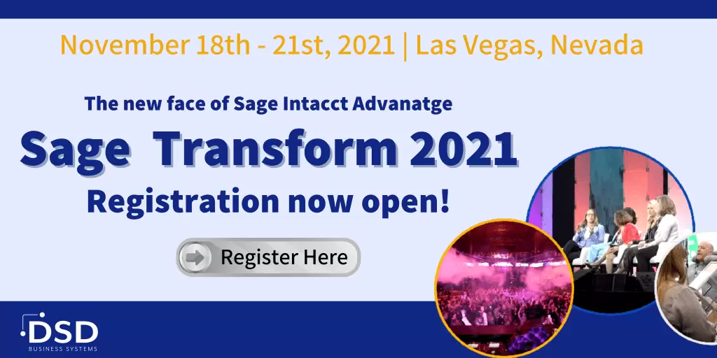 Sage Transform 2021 Registration