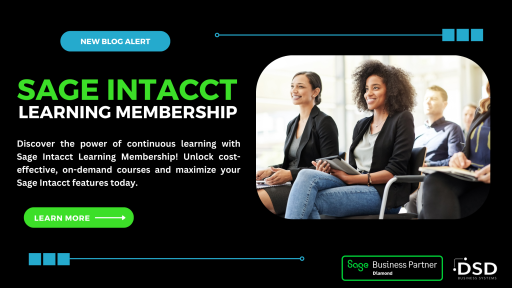 Sage Intacct Learning Membership