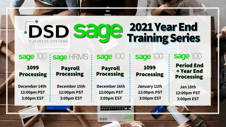 Sage Year End Series 2021