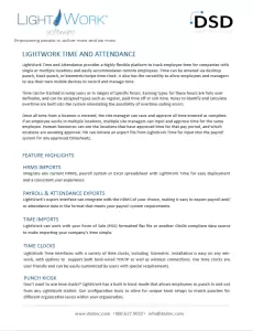 LightWork Time and Attendance
