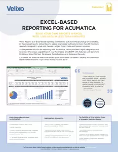 Velixo Datasheet