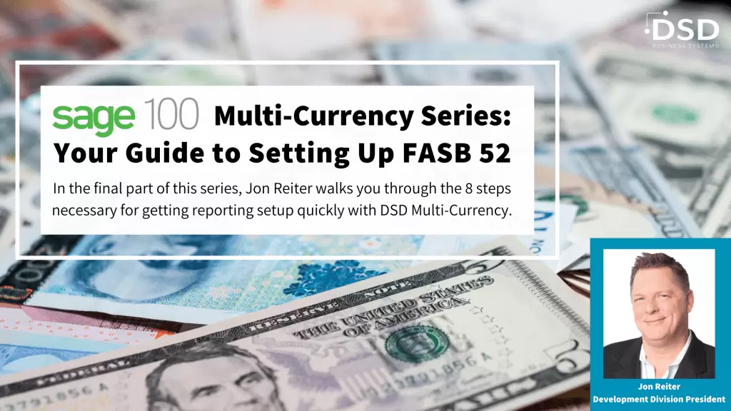 FASB 52 Reporting