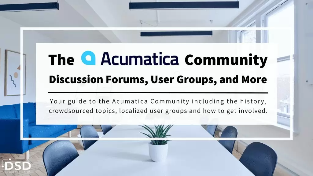 The Acumatica Community