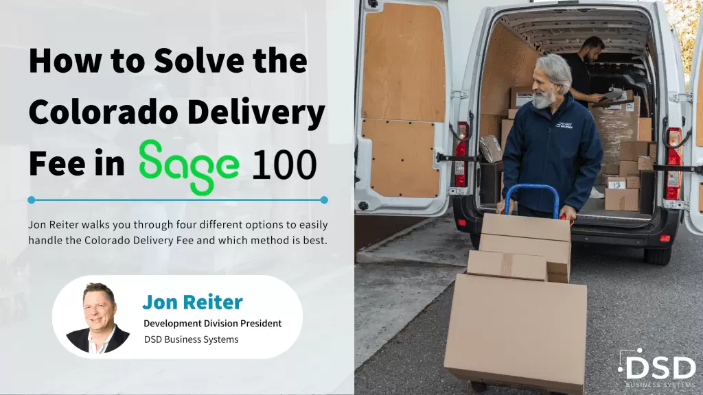 Colorado Delivery Fee Solution