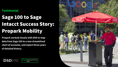 Sage 100 to Sage Intacct Success Story: Propark Mobility