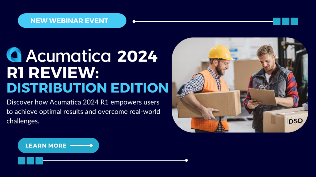 Acumatica 2024 R1 Review: Distribution Edition