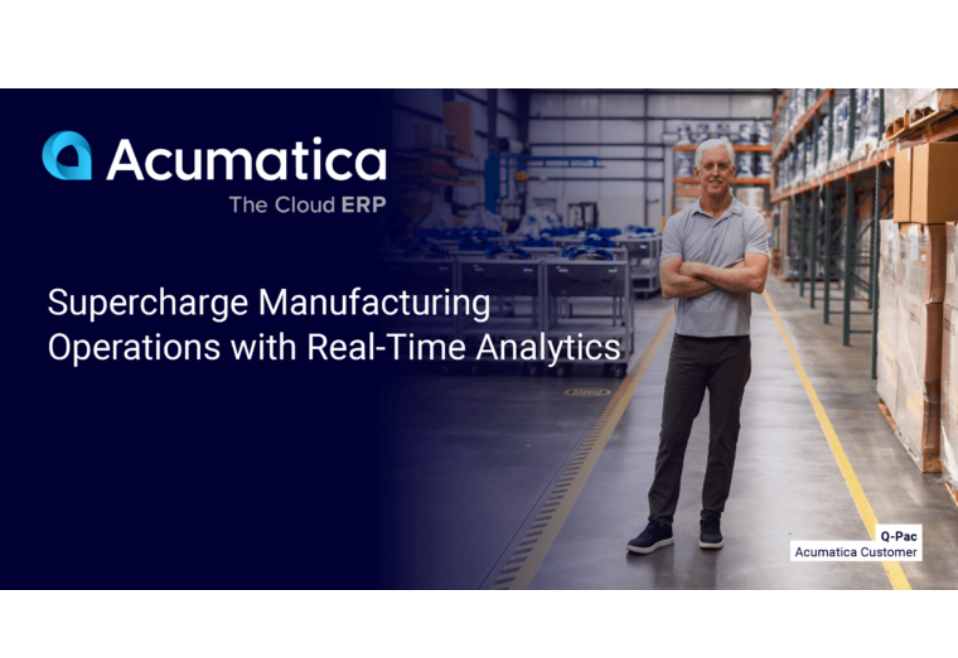 Supercharge Manufacturing Operations with Real-Time Analytics