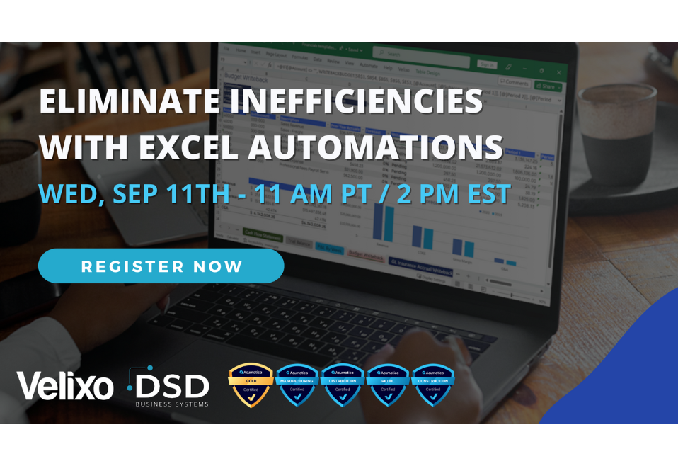 Eliminate Inefficiencies with Excel Automations