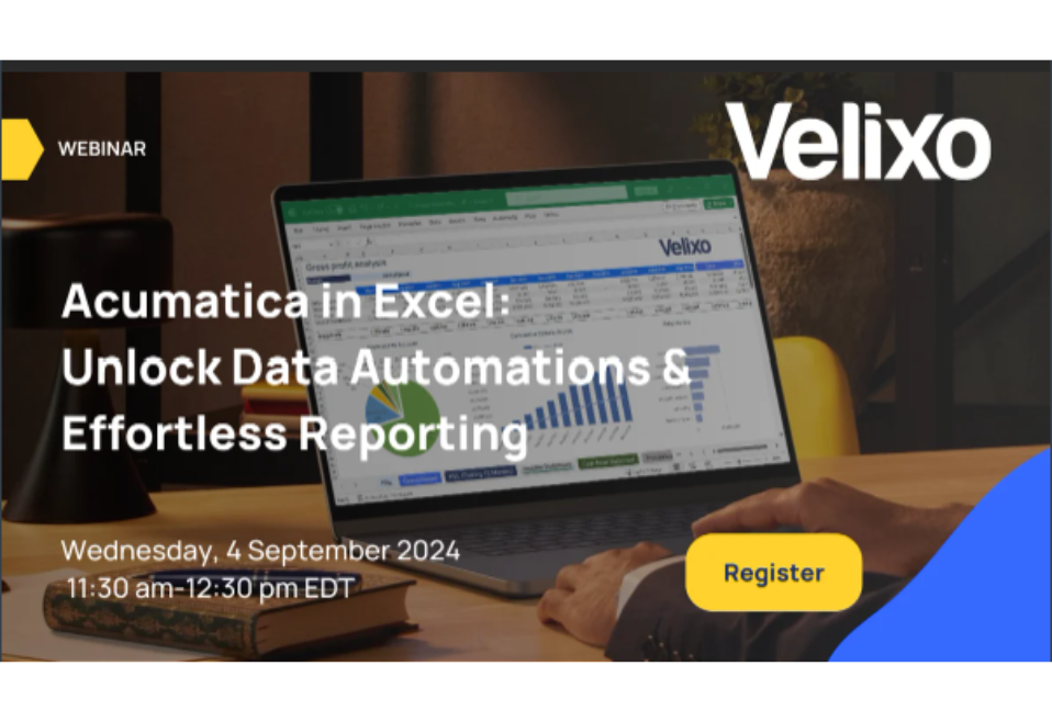 Acumatica in Excel: Unlock Data Automations & Effortless Reporting