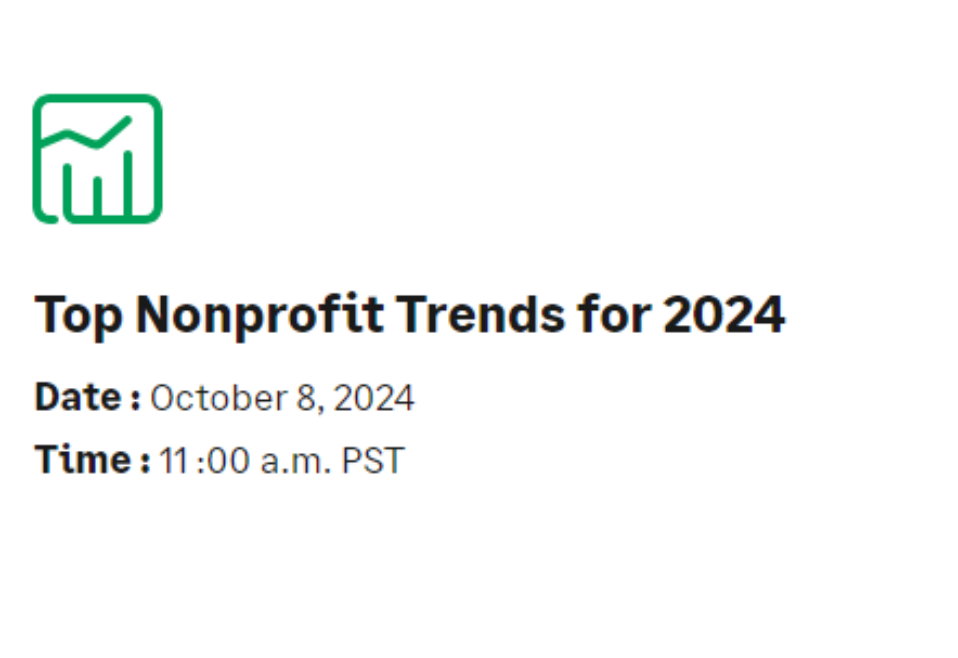 Top Nonprofit Trends for 2024