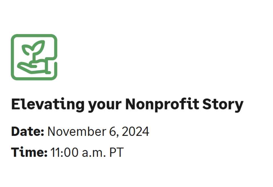 Elevating your Nonprofit Story