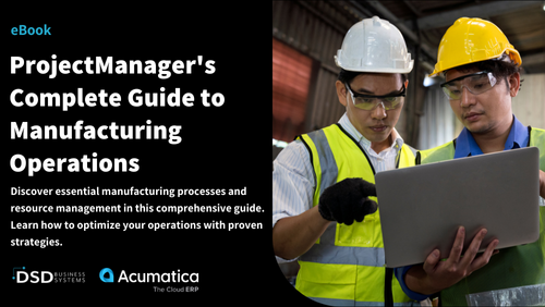 ProjectManager's Complete Guide to Manufacturing Operations